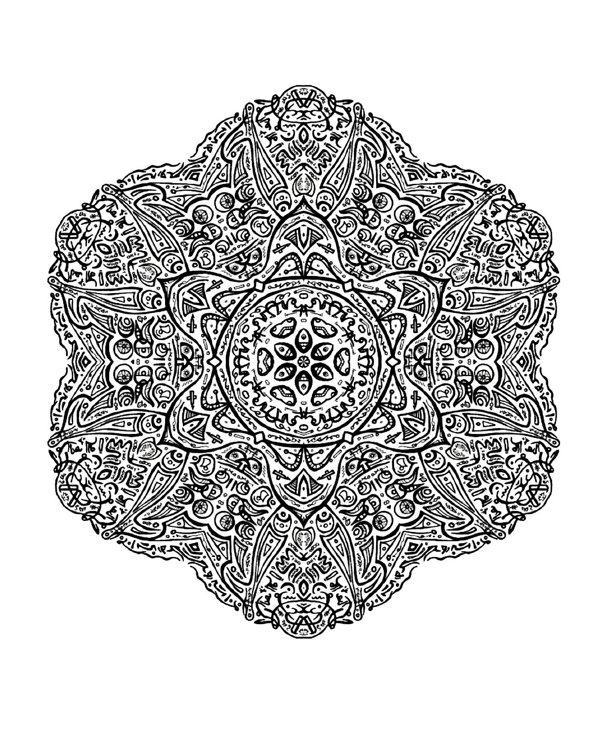 very difficult and hand drawn mandala mandalas for adults 100 zen anti stress images de supercoloration