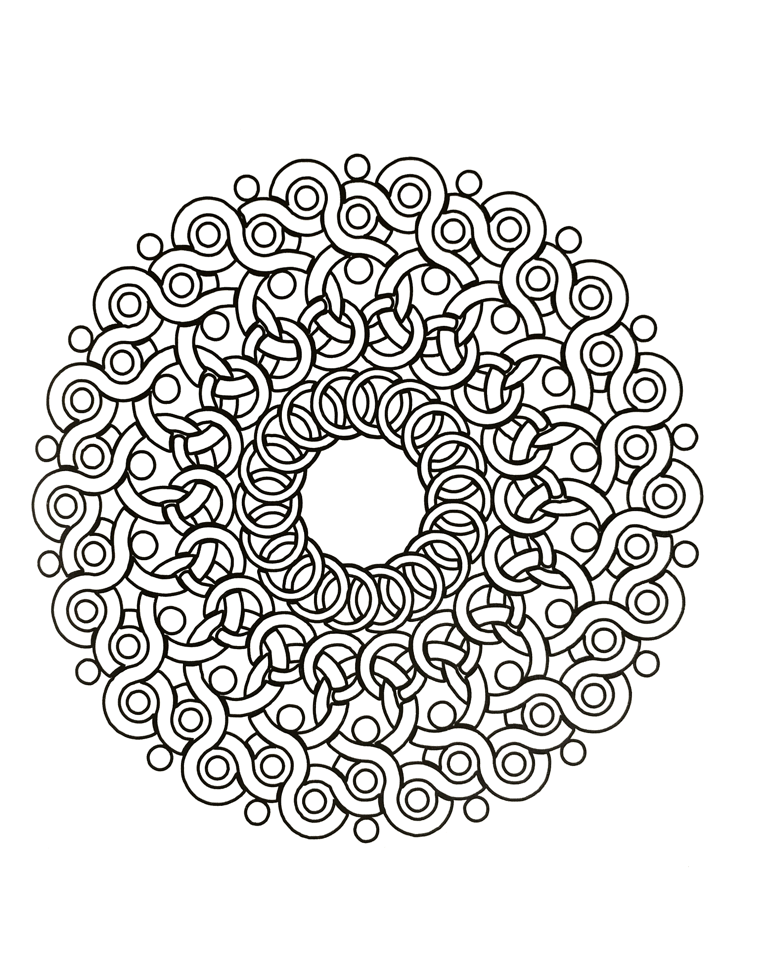 Free Adult Coloring Page- Mini Mandalas!