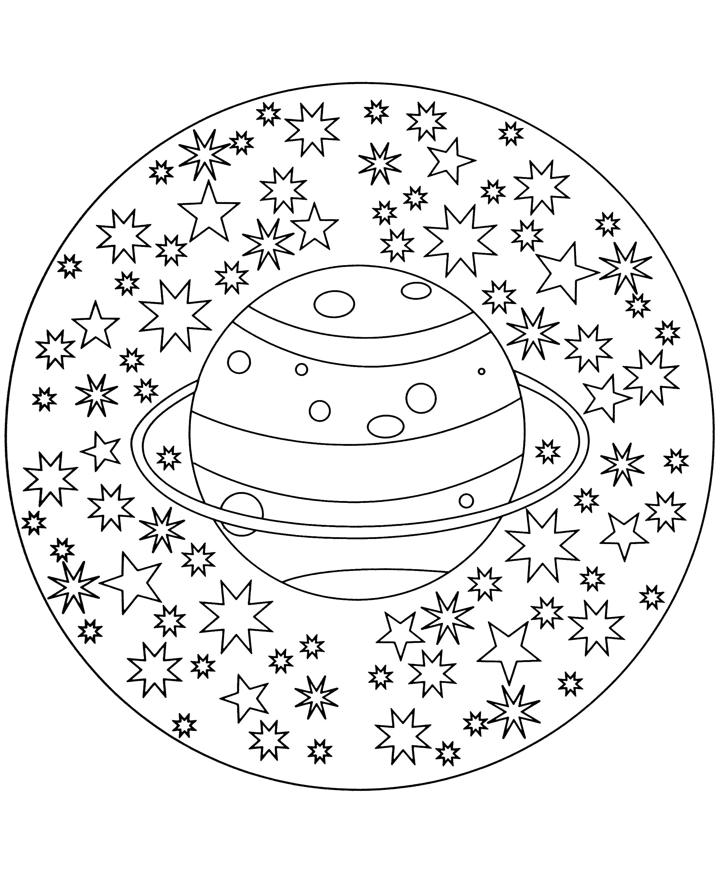 Mandala to color zen relax free - 27 (Zen & Anti-stress Mandalas)