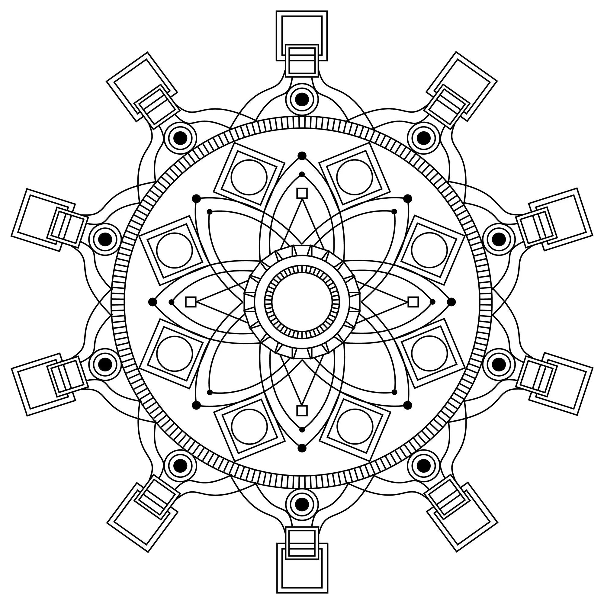 Very original Mandala (Zen & Anti-stress Mandalas)