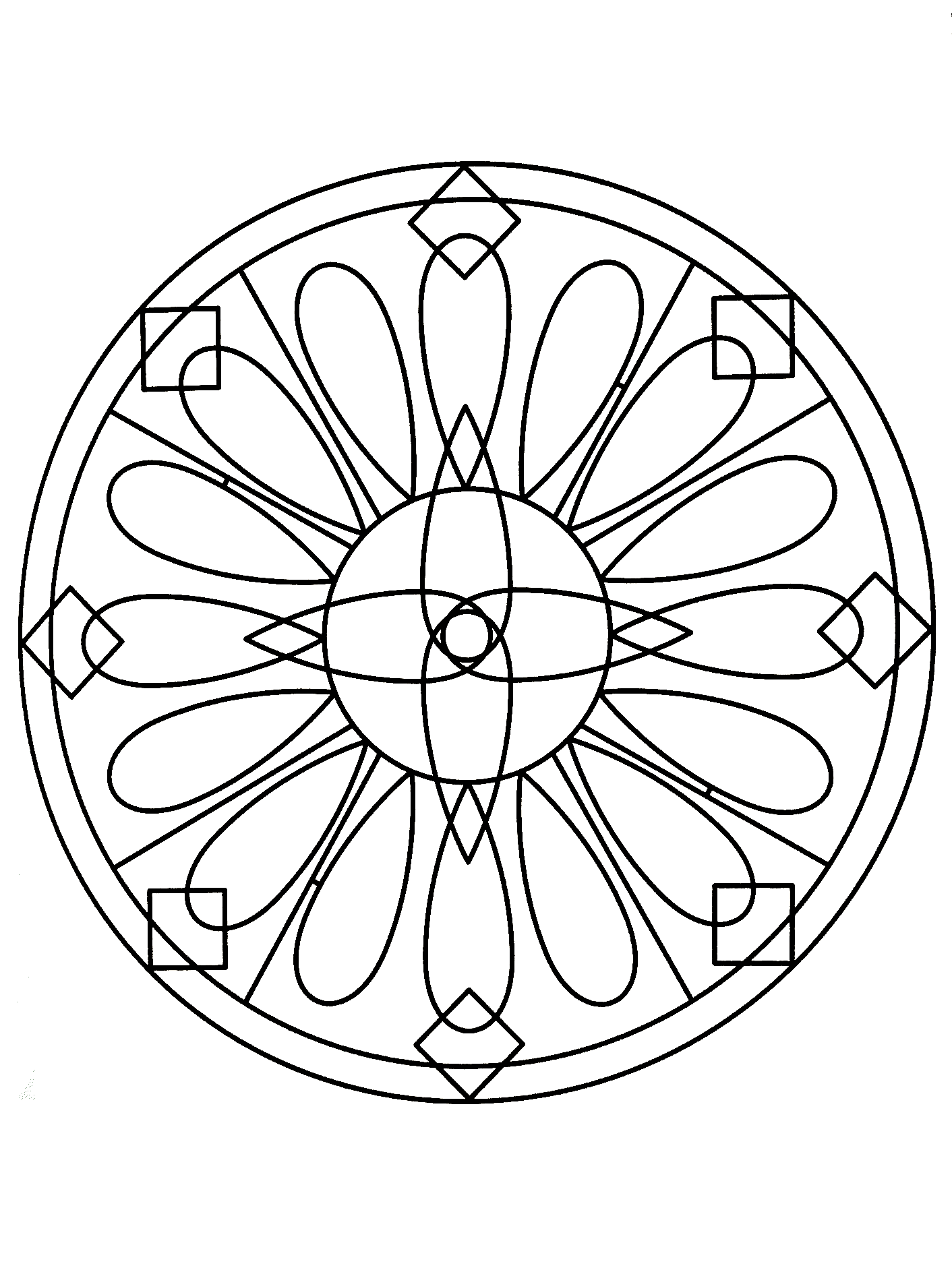 Offer yourself a parenthesis of Zen with this beautiful Mandala coloring page, with the colors that please you the most. You will quickly feel the benefits of coloring. Offer yourself a parenthesis of Zen with this beautiful Mandala coloring page, with the colors that please you the most. You will quickly feel the benefits of coloring.