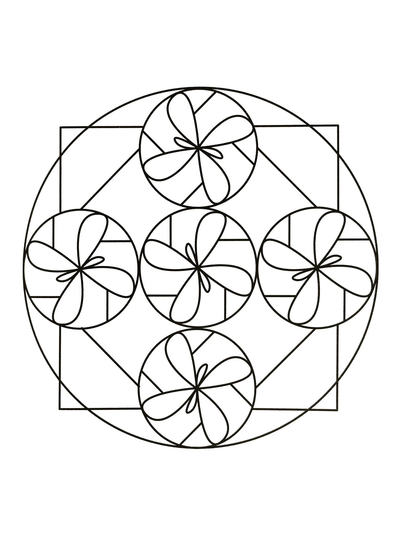 Zen & simple Mandala (Zen & Anti-stress Mandalas)