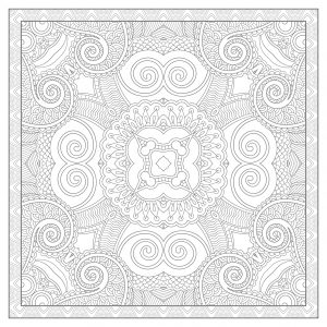 Squared Very Complex Mandala