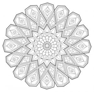 MANDALA Coloring Book For Adults: Stress Relieving Designs For Relaxation: Easy and Simple Stress Relieving Mandala Coloring Pages for Newcomer I Mandala Anti-stress Art Therapy [Book]