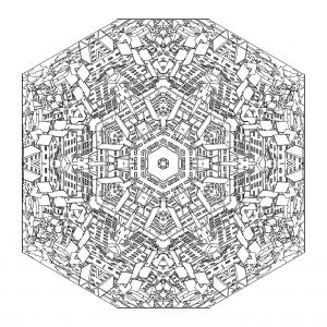 "The city" Mandala