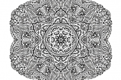 Mandala to color zen relax free (13)