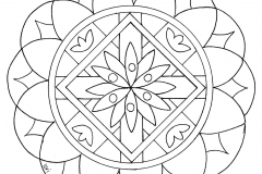 Mandala to color zen relax free (15)