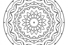 Mandala to color zen relax free (17)