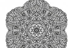 Mandala to color zen relax free (21)