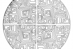 Mandala to color zen relax free (24)