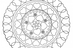 Mandala to color zen relax free (26)