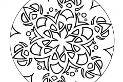 Mandala to color zen relax free (28)