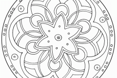 Mandala to color zen relax free (4)