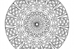 Mandala to color zen relax free (4)