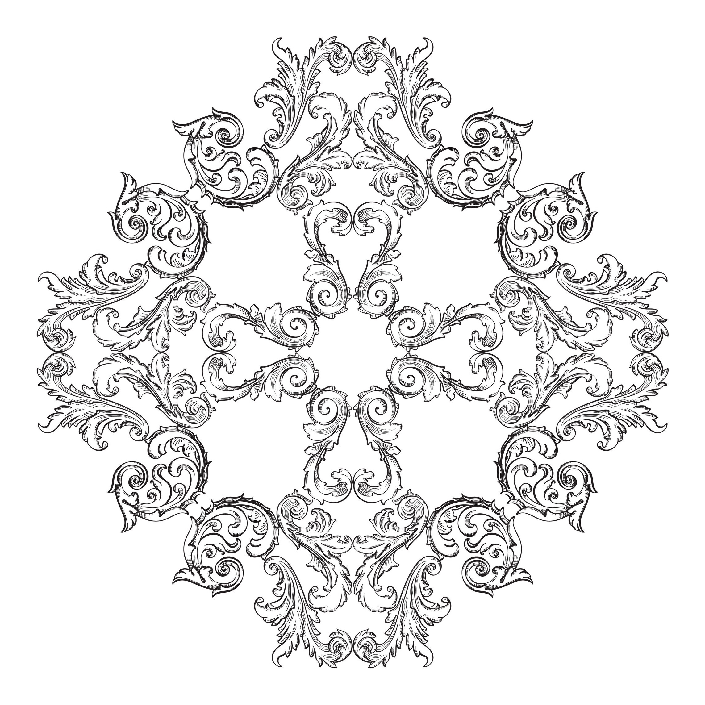 A Mandala guaranteed 100% Relaxation, for a pure ZEN moment. Let yourself be guided by your instinct to color this incredible Mandala !